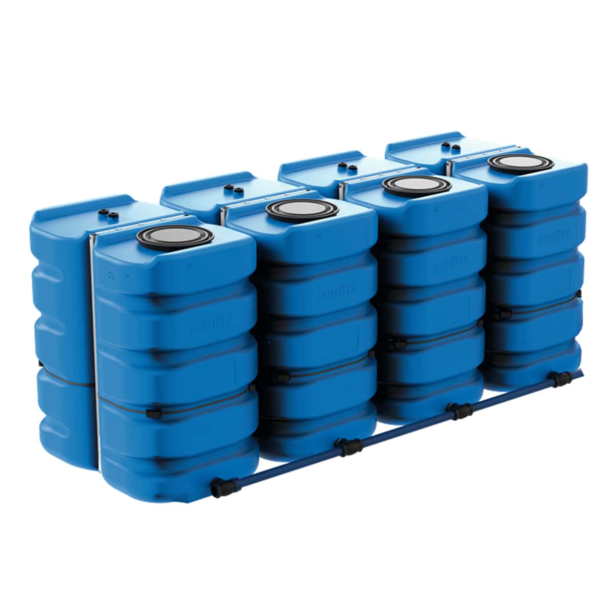 Depósito rectangular agua potable contra incendios 12.000l (4x3.000l)