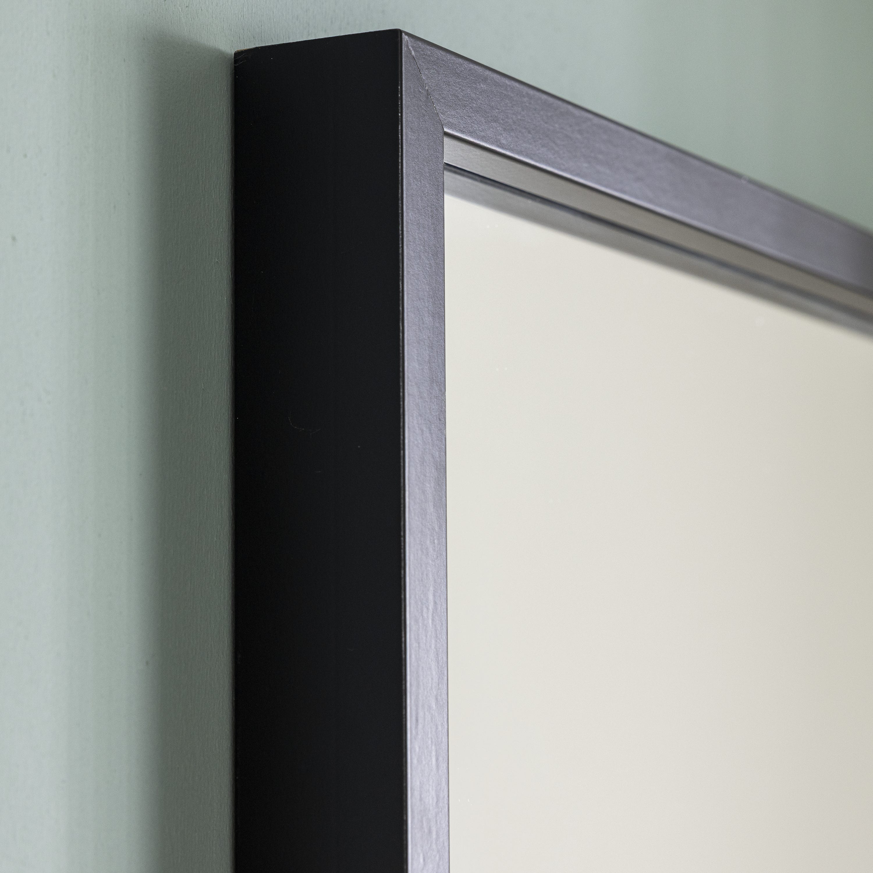 Espejo decorativo con moldura MDF 40 cm X 160 cm Preto - 6