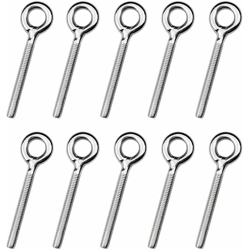 2 Pièces Anneau à Visser M12x90 - Œil écrou Et Vis Anneau, Ancre Rawl, Uxcell