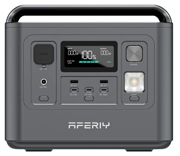 Station d’énergie portable AFERIY P210 – 2400W 2048Wh – Générateur solaire haute capacité pour camping, extérieur, urgence - 2