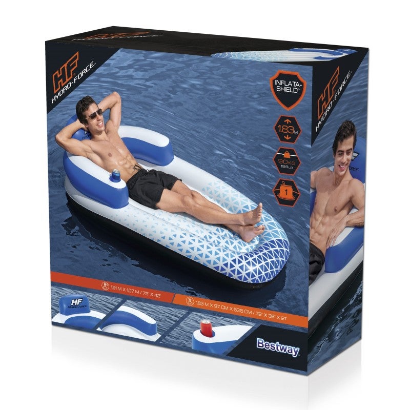 Fotel Inflacyjny Idealny do Relaksu na Plaży, Basenie i Kempingu - Ergonomiczny Design i Wytrzymały Materiał Bestway - 5