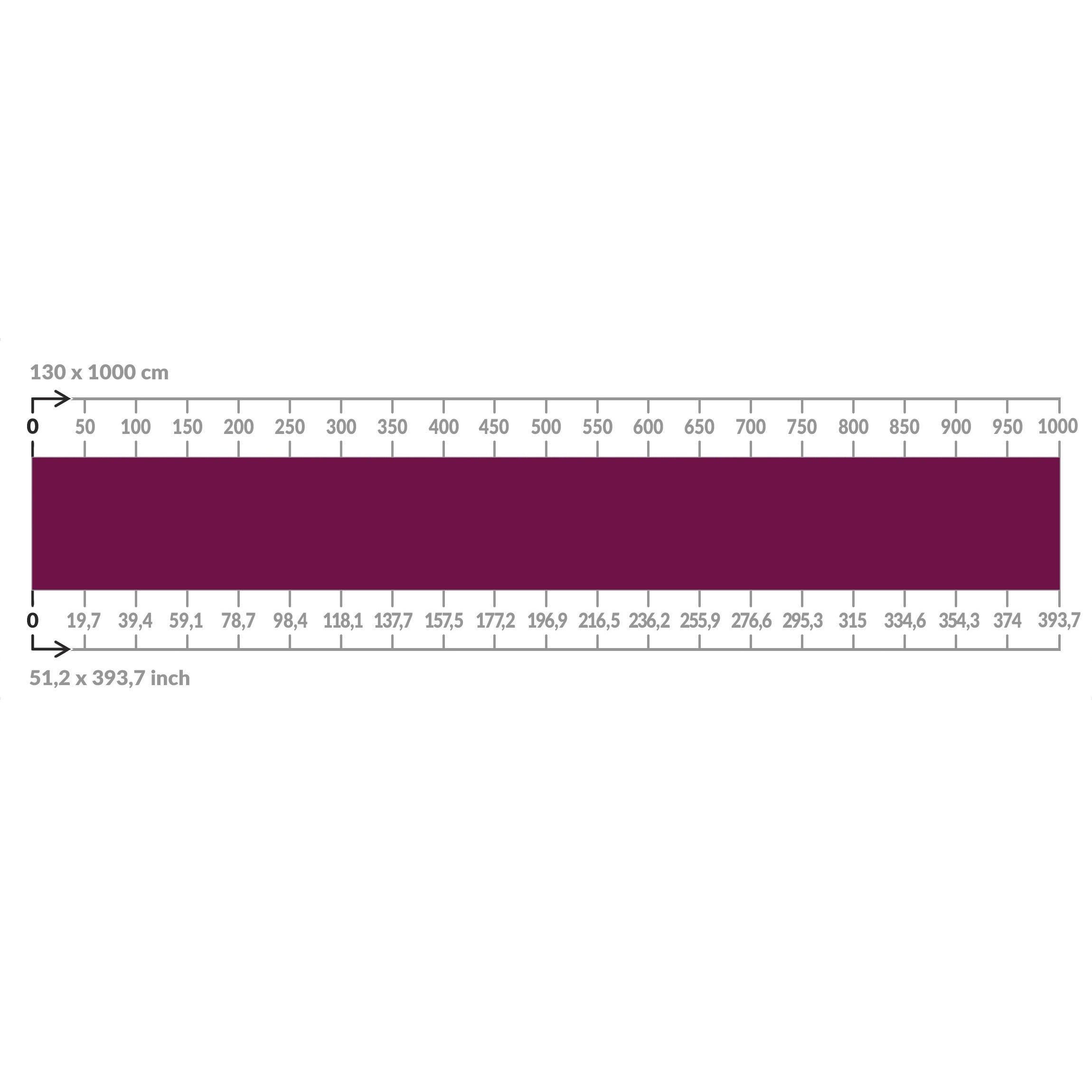 Brise vue brise vent balcon appartement jardin rose H.1,3 x L.8 M avec attaches résistant aux intempéries 270 g/m² mesh 1075 - 6