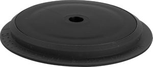 Jantes Fastrax 1:10 Mt Eagle Montées, 6 Branches Noires, Déport 0 - Pour RC 1/10