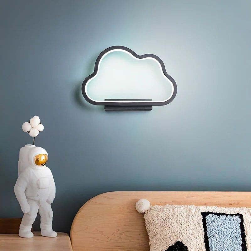 Lampa ścienna LED kształcie chmurki pokoju dziecięcego barwa zimna biała Nowoczesne oświetlenie ścienne korytarza dekoracyjne oświetlenie wewnętrzne