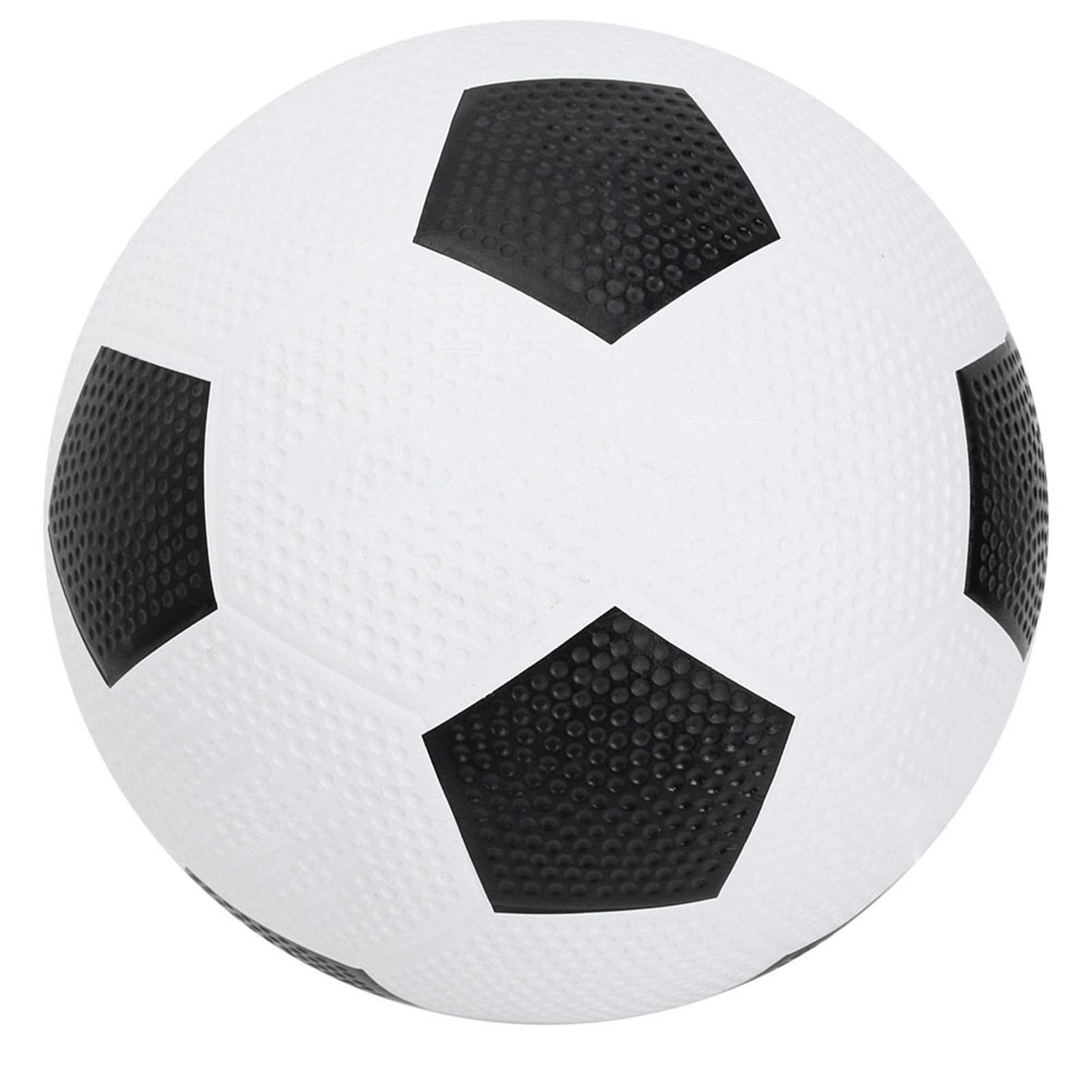 Brrnoo Pallone da Calcio Sportivo di Misura Standard 5 in PU con Ugelli D'aria in Gomma Nascosti, Materiale PU Resistente All'usura per Allenamenti di