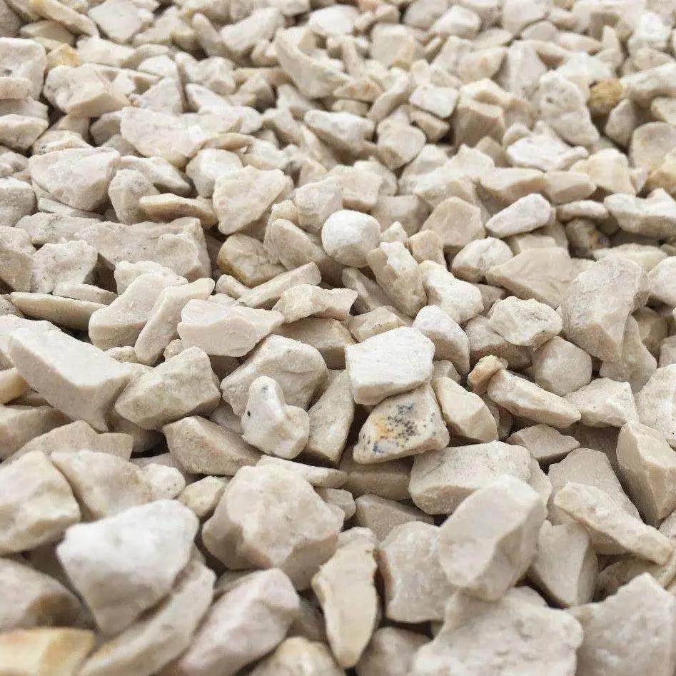 Grava Blanca Crema Saco 20 kg. / 8-16 mm - 8