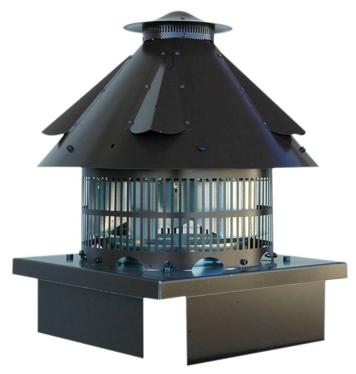 EXTRACTEUR DE CHEMINÉE ÉLECTRIQUE 32-42 CM - 2