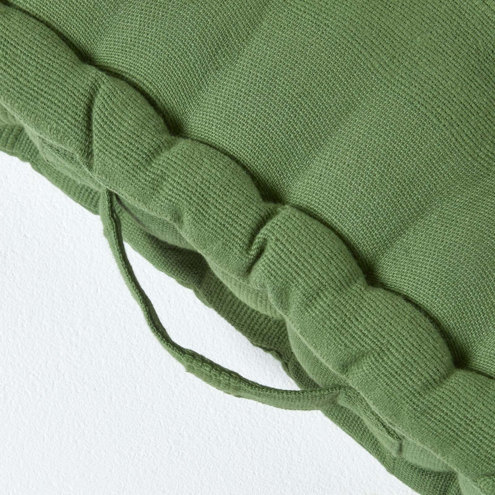 Almofada de chão Homescapes Verde - Rajput - 40 x 40 cm - 4