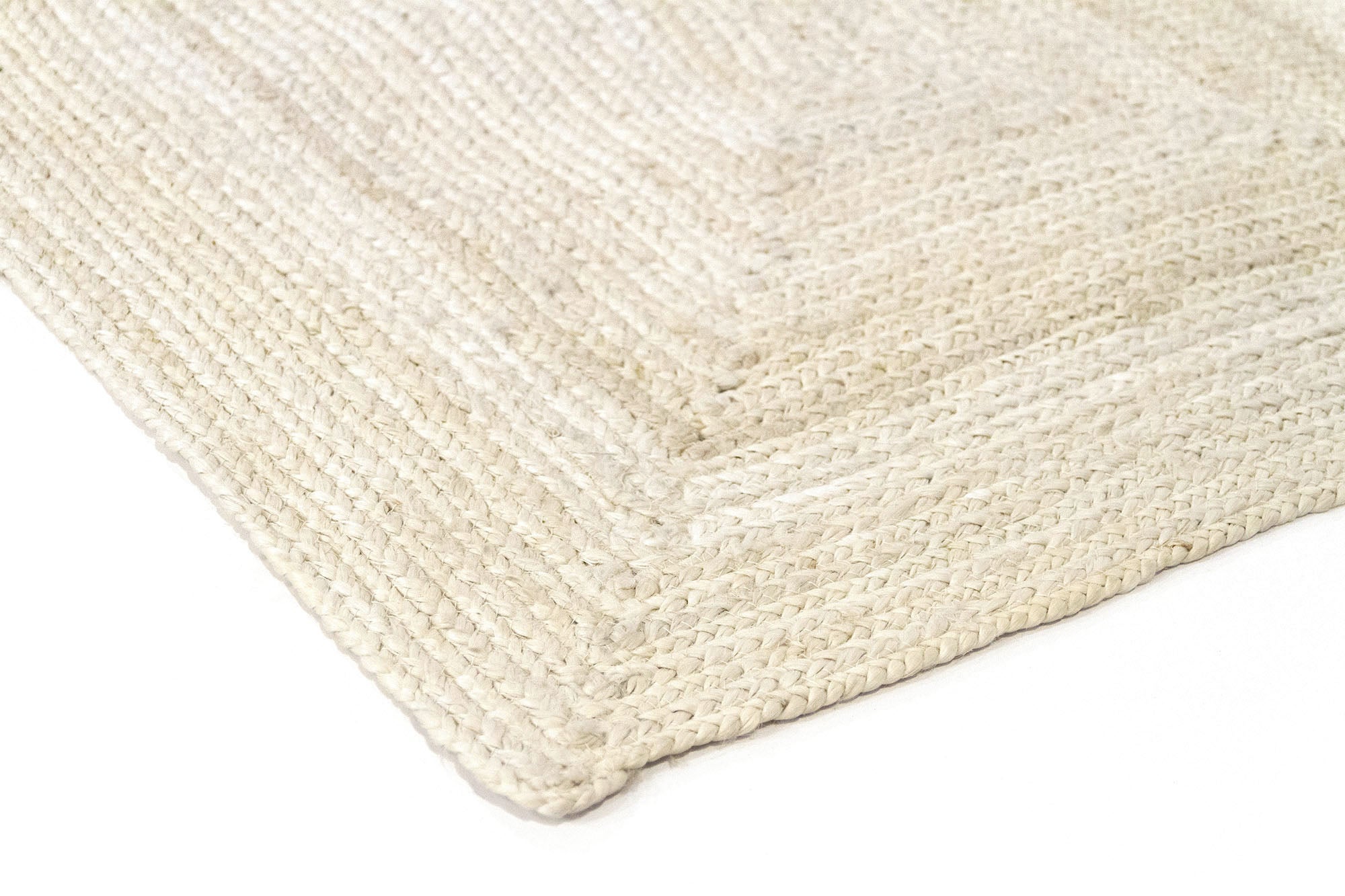 Hamid - Set di tappeti in iuta bianca ALHAMBRA 150x80 cm - Scendiletto - 6
