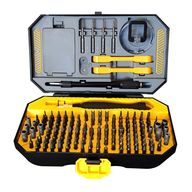 Kit De Tournevis Magnétiques - Phillips - 115 Pièces - Coffret Rouge - Neuf