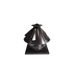 Aspirafumo Professionale Per Camini E Barbecue - 3800 M³/h, 6 Velocità, Per Canna Tonda 30cm - Foto 12