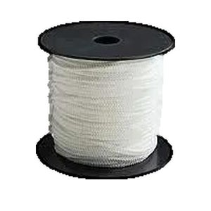 Mât de parasol en acier galvanisé 250 cm - ATYHAO - Blanc - Corde de