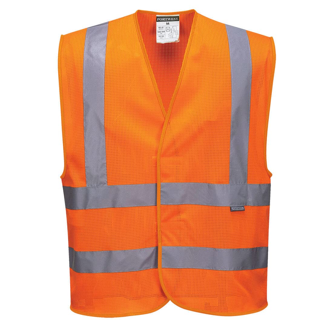 Gilet haute visibilité respirant Portwest HV Meshair Orange XXL - XXXL - 4