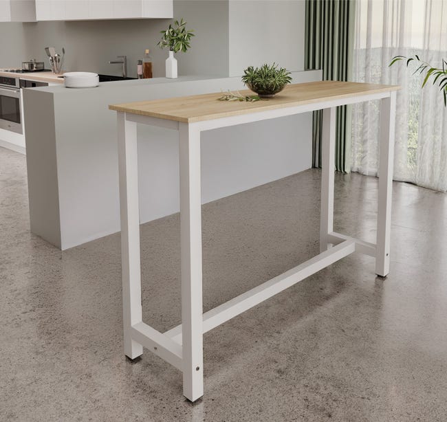 Tavolo Riunioni NOVA 160x80 Cm - Tavolo Da Ufficio Per 4-6 Persone Con Struttura Bianca - Foto 7