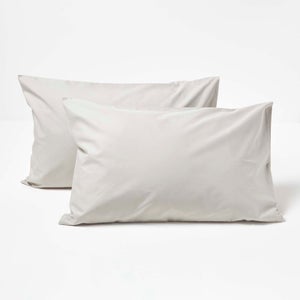 Coppia federe in cotone - NUVOLE 50X80 CIELO