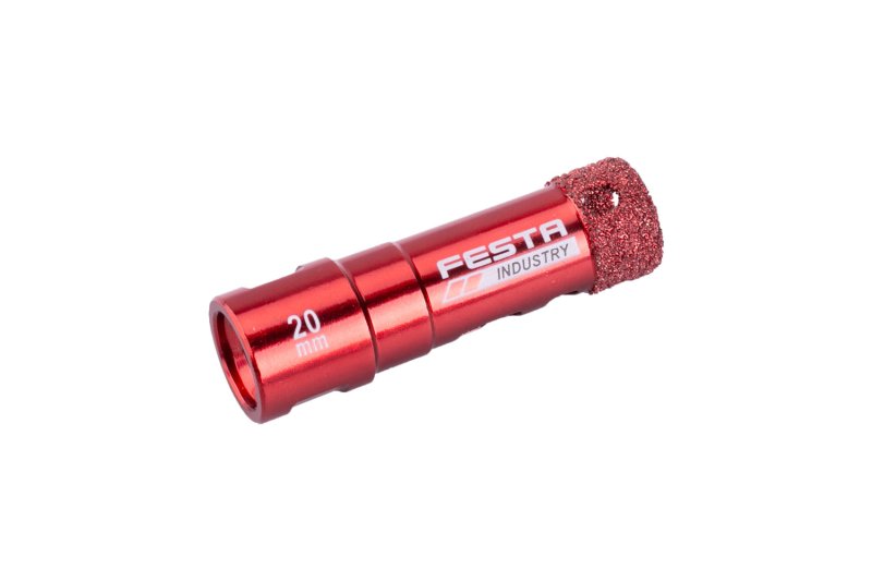 Trépan diamanté 18mm pour meuleuse avec filetage M14 - Usage professionnel Trépan diamanté 18mm pour meuleuse avec filetage M14 - Usage professionnel