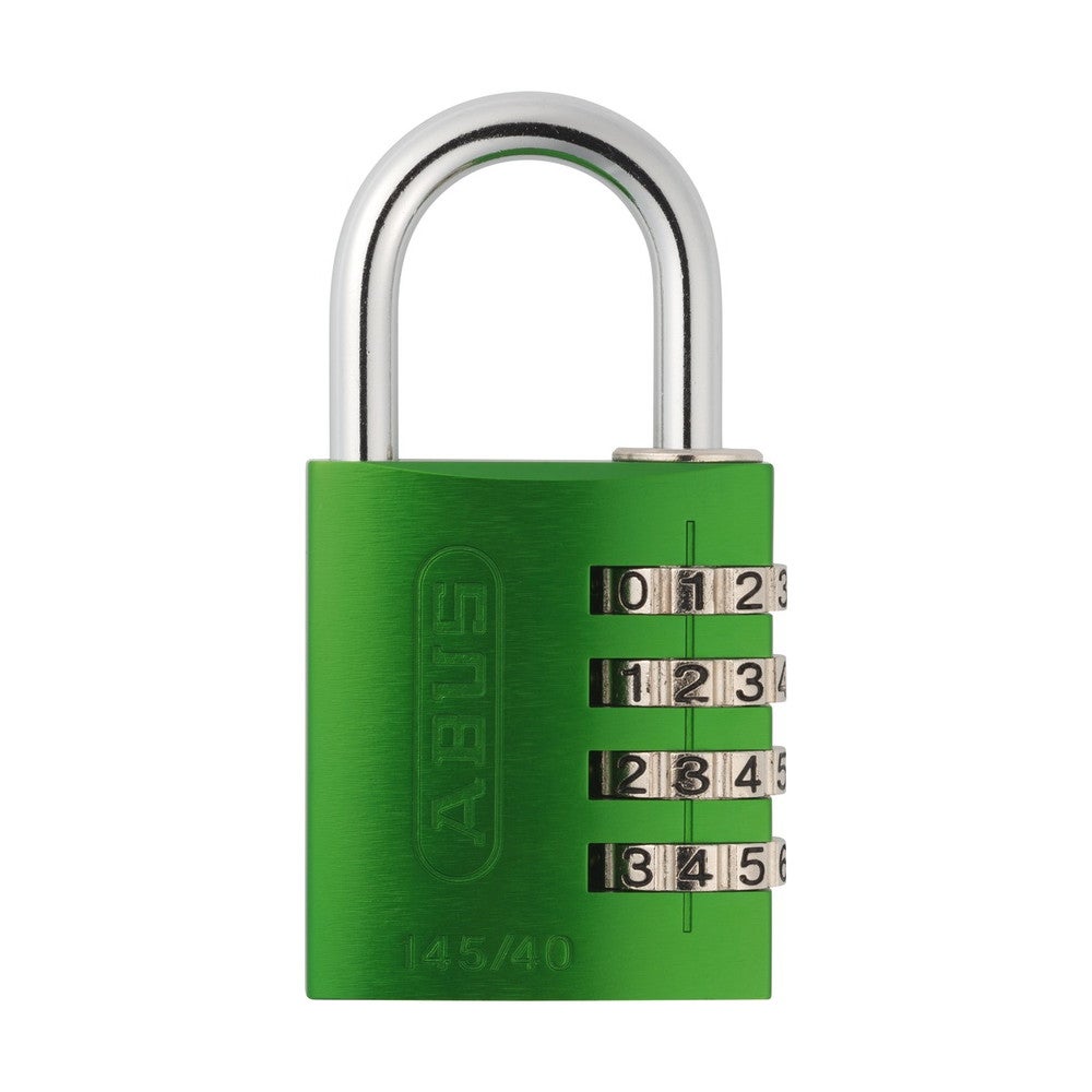 Cadenas à code ABUS 145/40 Couleur - Vert | Bricoman