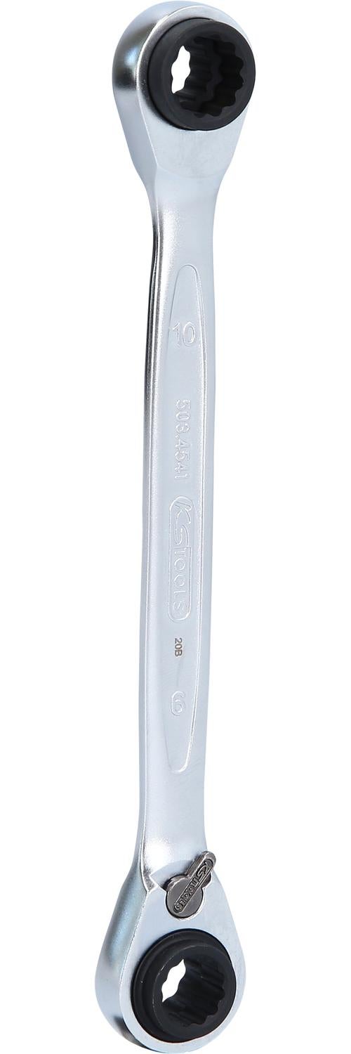 Clé Polygonale Double KS Tools 920.0420 – Pour Vissage Précis, Acier Chrome Vanadium