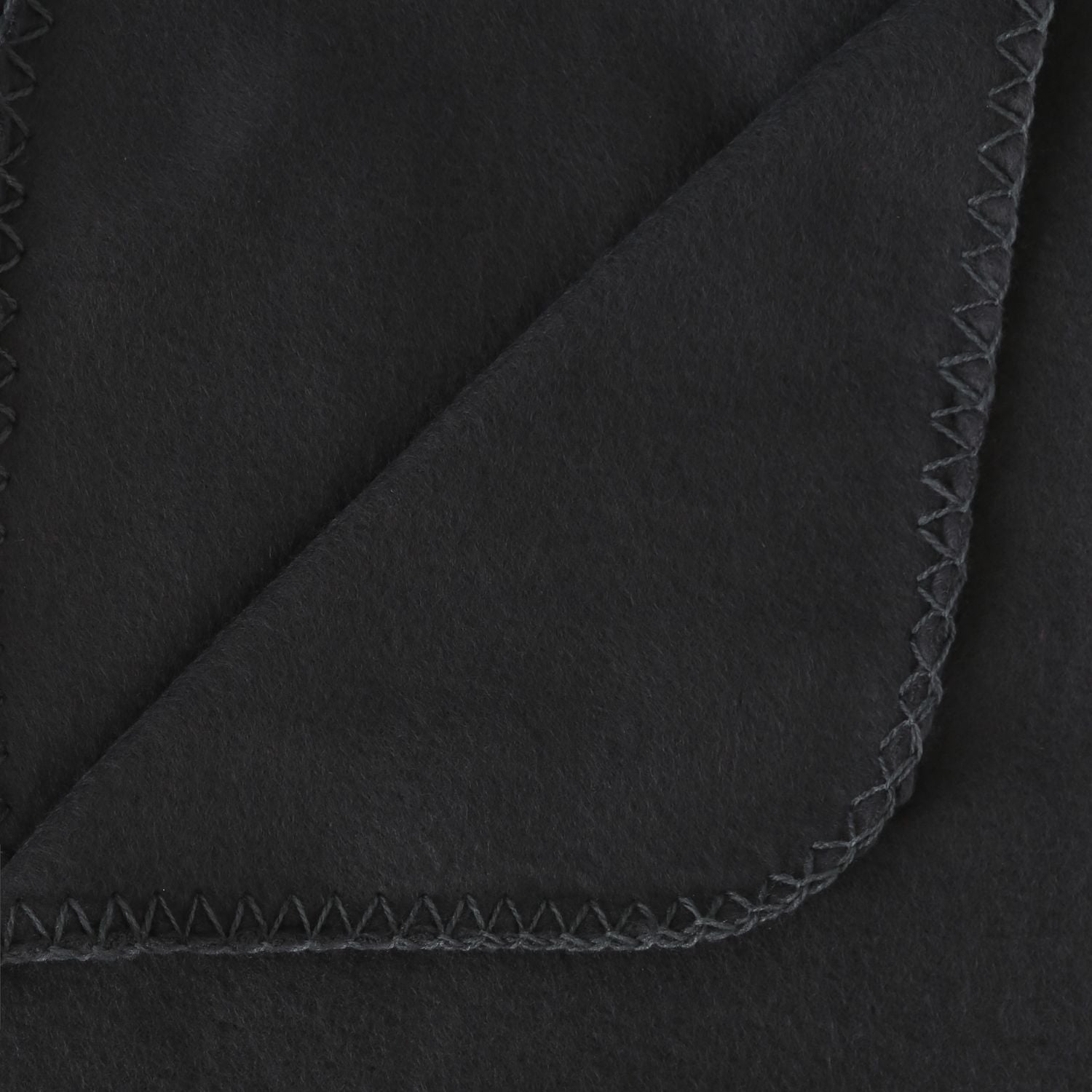 Plaid polaire - 125 x 150 cm - Gris anthracite - 2