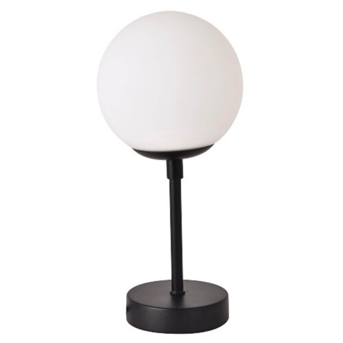 Mała czarna lampa stołowa Dorado G9 firmy Light Prestige