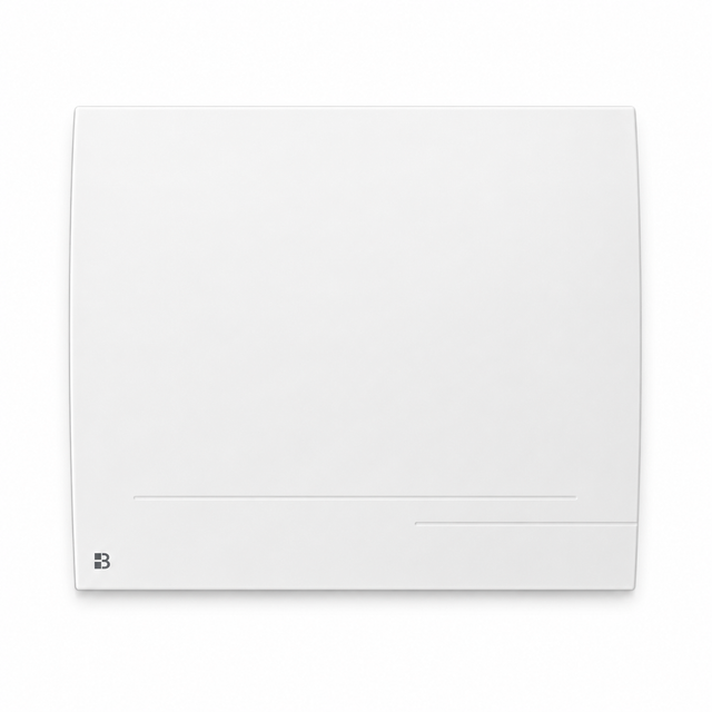 Radiateur électrique fixe connecté WIFI à inertie sèche céramique 1000W Bestherm LESSO CONNECT horizontal blanc