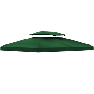 Tessuto di ricambio per ombrellone rotondo 300cm verde | Leroy Merlin