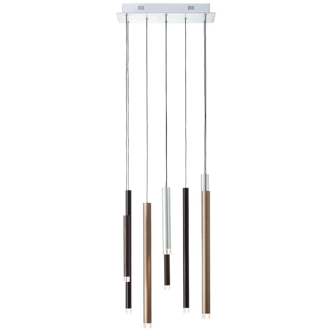 Lampa BRILLIANT, lampa stołowa Vonnie czarny / kolor drewna, metal / drewno / tekstylia, 1x A60, E27, 25W, standardowe żarówki (brak w zestawie), A ++