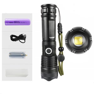 Mini Lampe Torche LED Ultra Puissante,Lampe de Poche Rechargeable Lampe