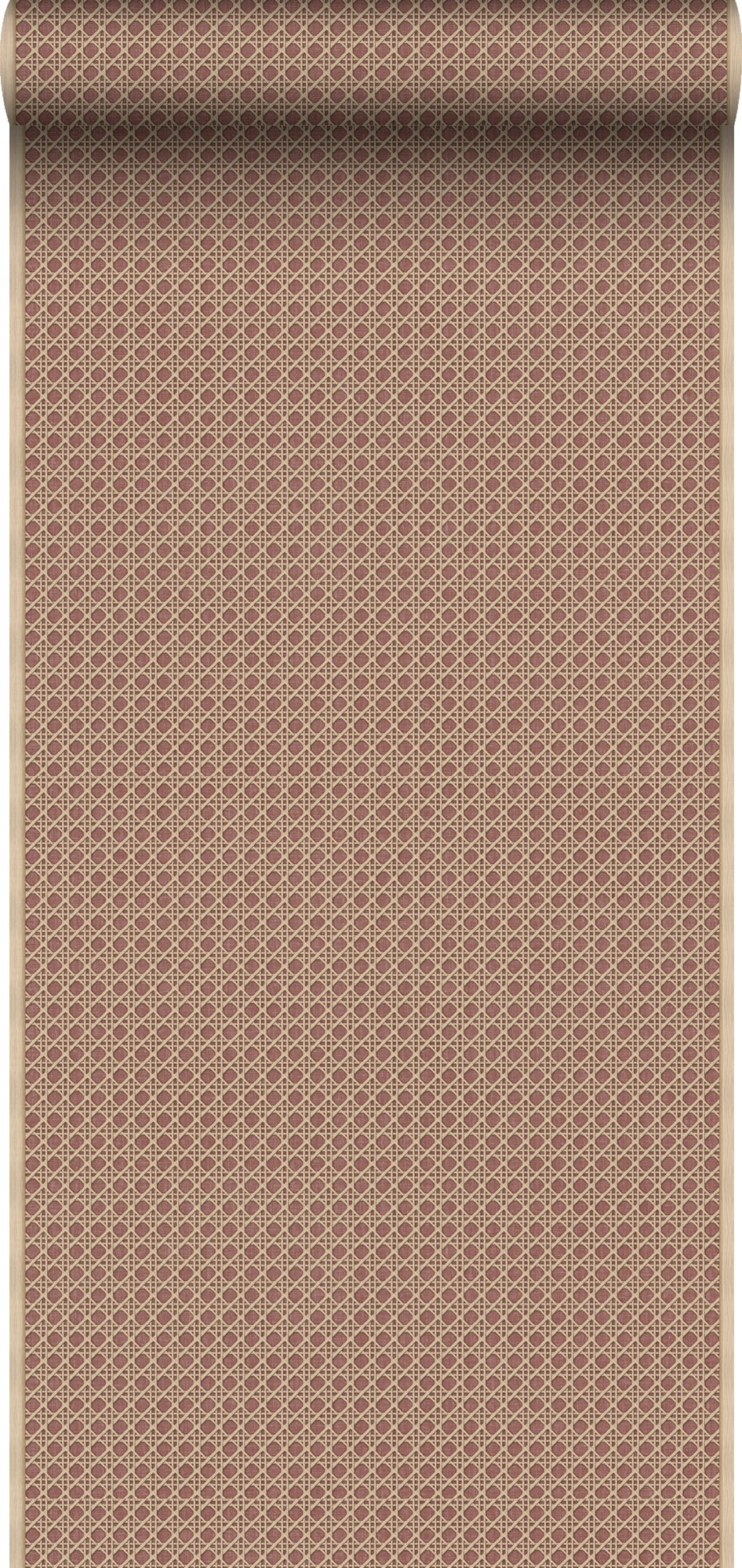 Tapeta diamenty terakota - 53 cm x 10 m - SANDERS &amp; SANDERS