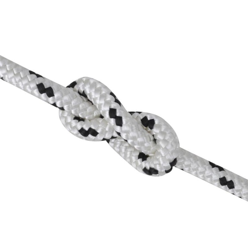 vidaXL Corde de bateau tressée en bobine Polyester 12 mm x 50 m - 3