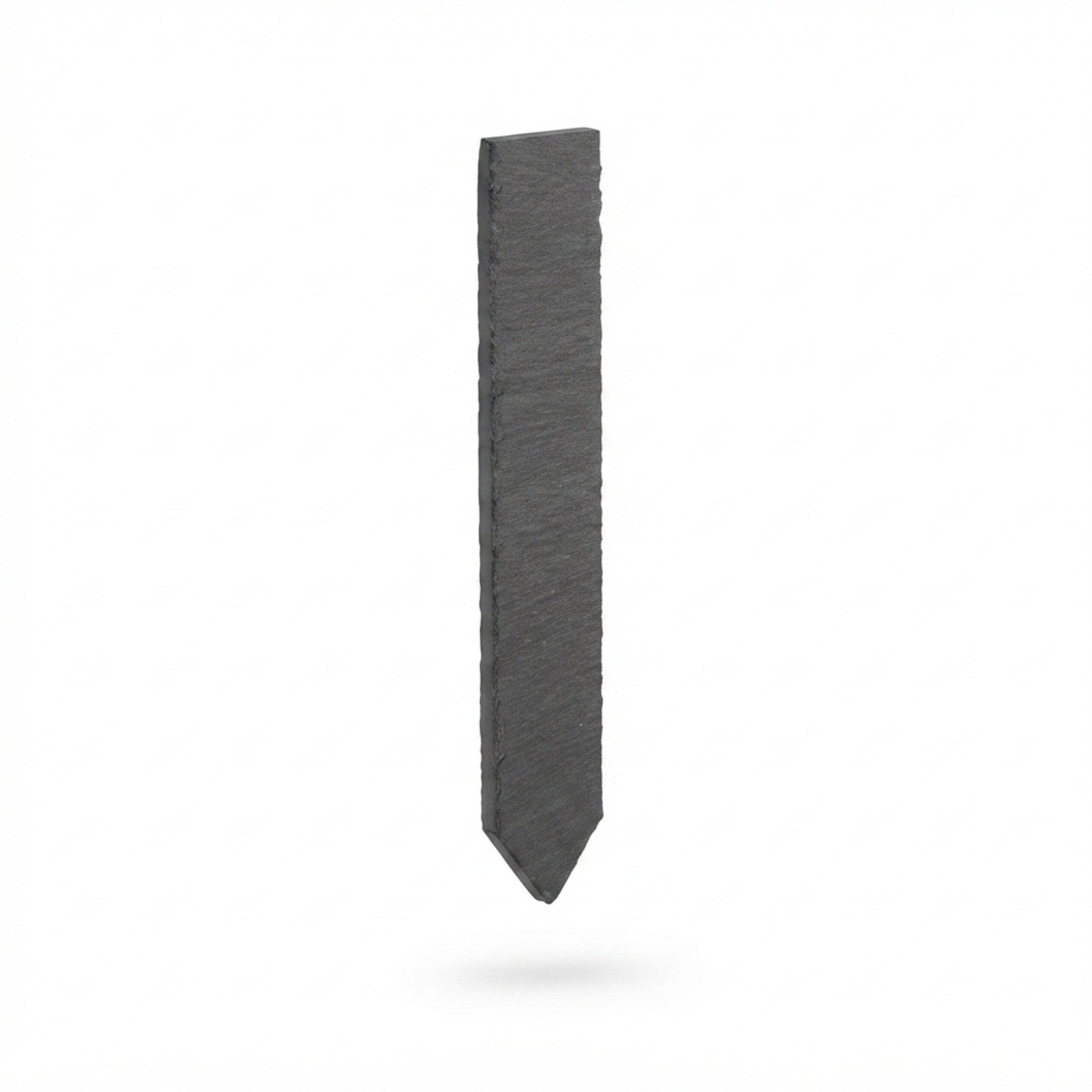 Étiquettes pour plantes en ardoise, lot de 10, inscriptibles pour jardin et potager, 20 x 3 x 0,5 cm, anthracite, Relaxdays - 7