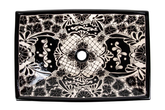 Vasque à poser Lavabo à poser noir rond 41x14 cm céramique CFW142472 Vasque à poser Lavabo à poser noir rond 41x14 cm céramique CFW142472