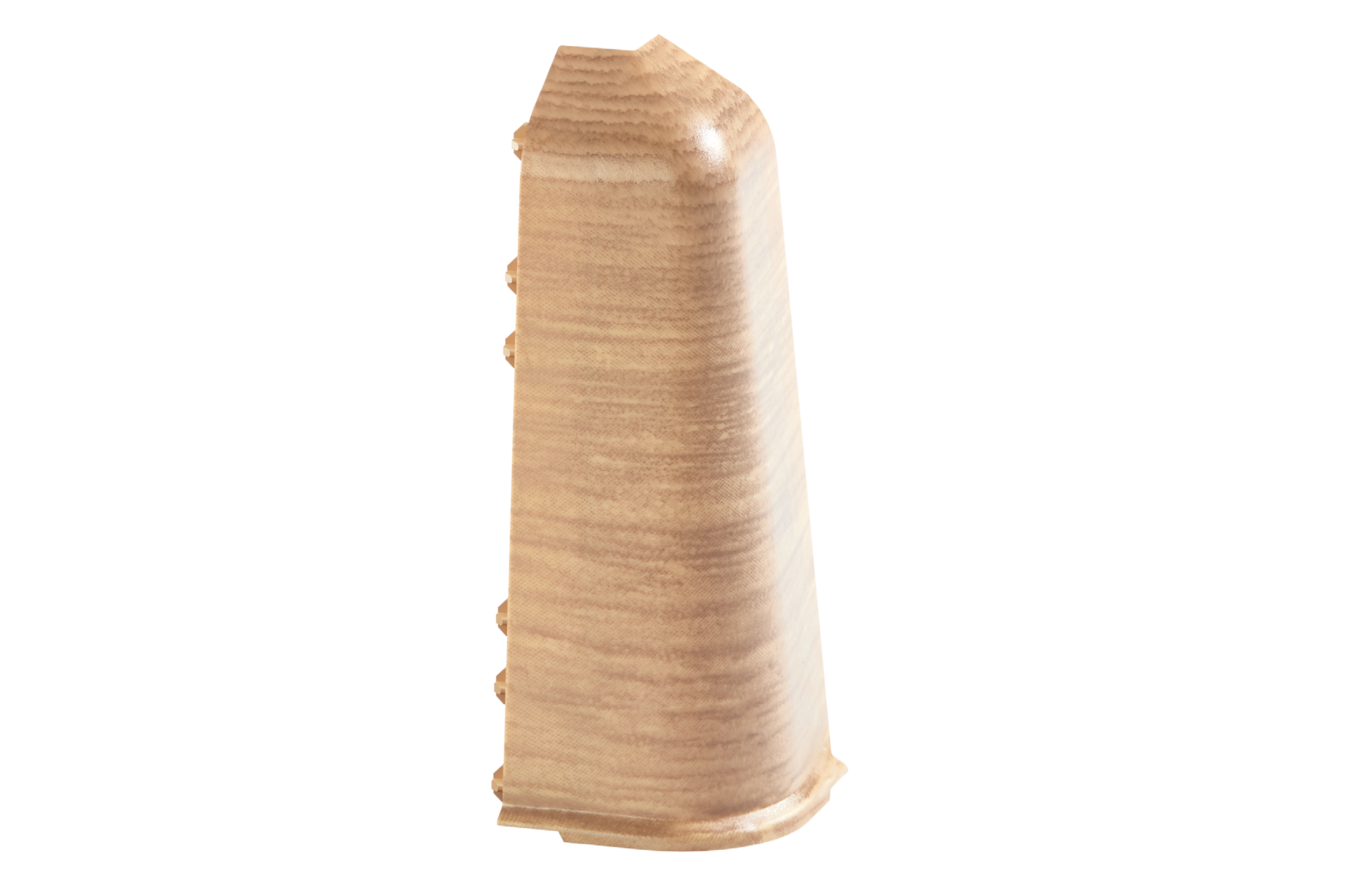 Narożnik zewnętrzny do listwy przypodłogowej SOFTline 22,5x75mm 1opak=10szt Cezar Dąb Klasyczny Mat