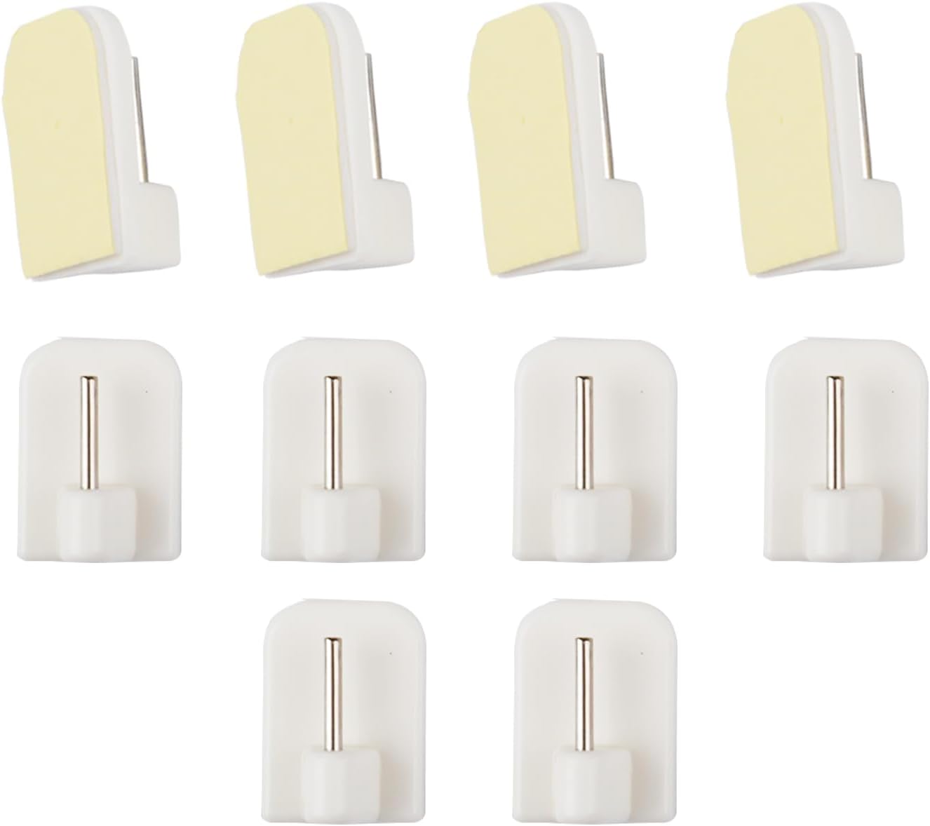Rideau Sans Percage 10 Piu00e8ces Sans Percage,Supports De Tringle Rideau Sans Percage 10 Piu00e8ces Sans Percage,Supports De Tringle