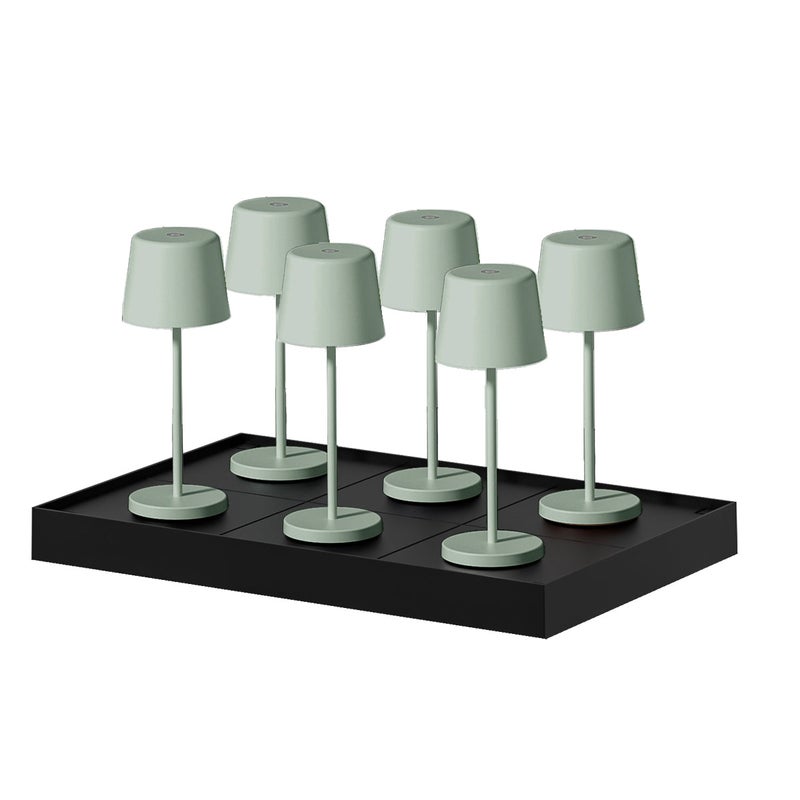 6 lamp MINI KELLY + stacja ładująca