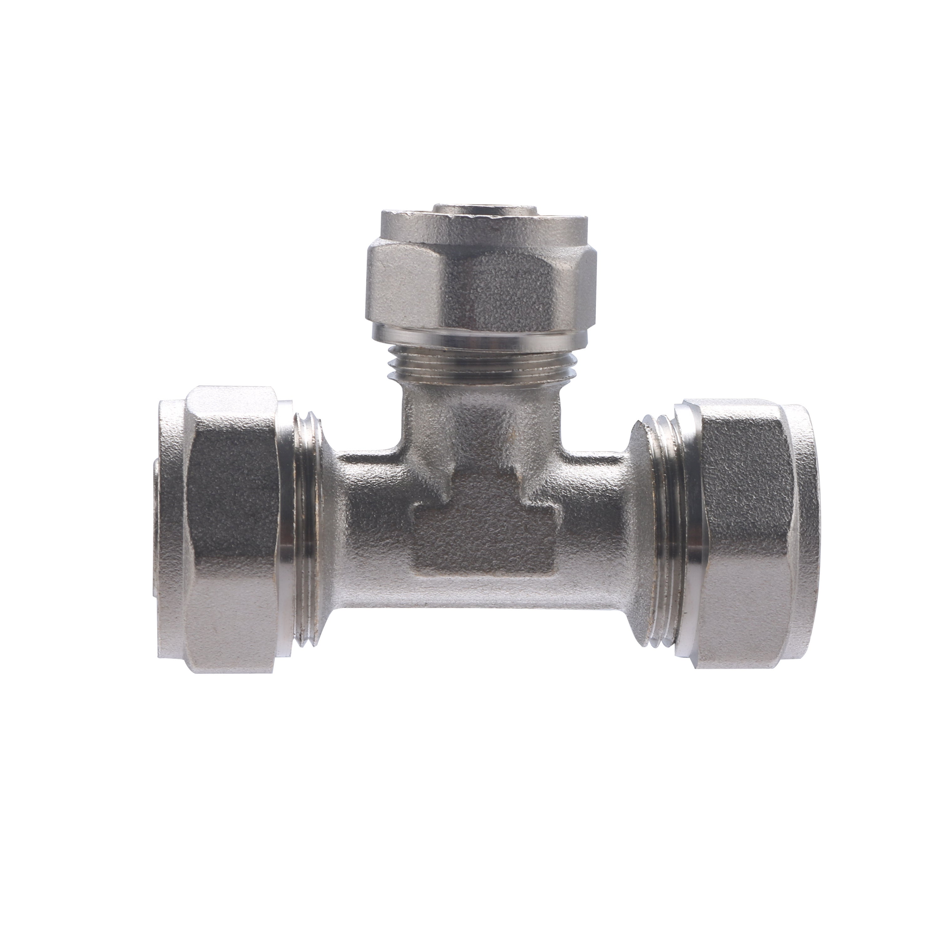 Raccord Multicouche à Compression (à Visser) Té Réduit Ø20 - Ø16 - Ø20 NOYON & THIEBAULT - 3