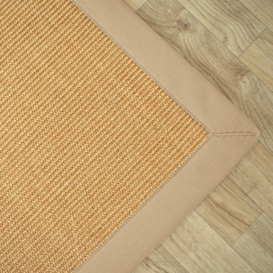 Tapis sisal Yucatan naturel - Ganse beige - 250 x 350 cm - 3