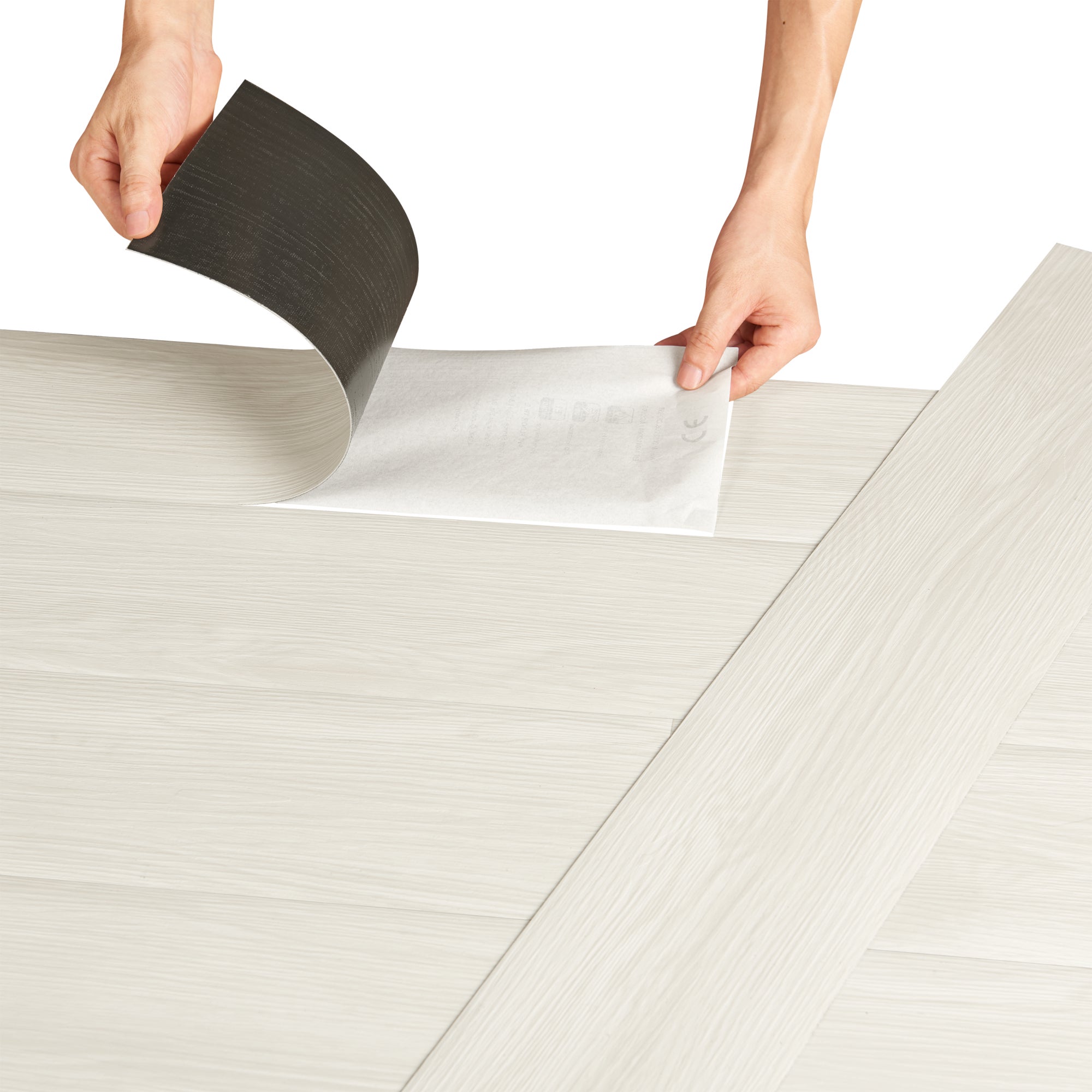 Revêtement de Sol Adhésif Valona PVC Vinyle 28 Pièces 3,92 m² Vintage Oak Chêne Chêne Blanc Vielli [neu.holz] - 5