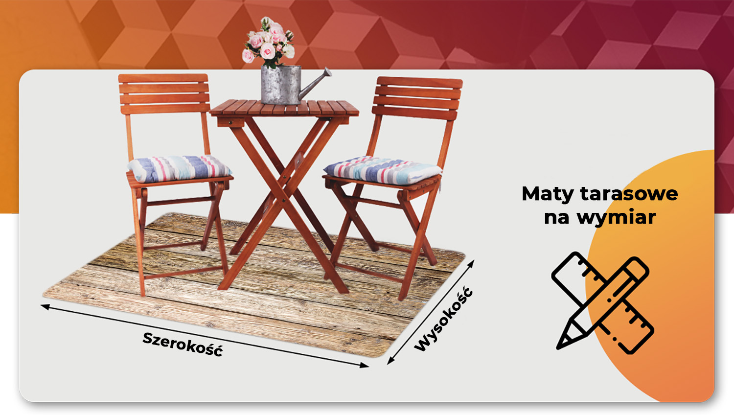 Tapis en vinyle extérieur décoratif imitation planches bois naturelles style moderne terrasse 150x225 – Tulup - 6
