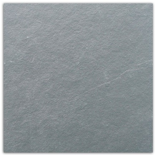 Carrelage Sol et Mur en Ardoise Naturelle Gris Vert finition clivée - 1er choix - L . 60 x l. 60 x Ep.1 cm