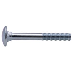 Lot de 10 boulons tête Cylindrique Acier Zingué, L.60 X Diam.4 Mm