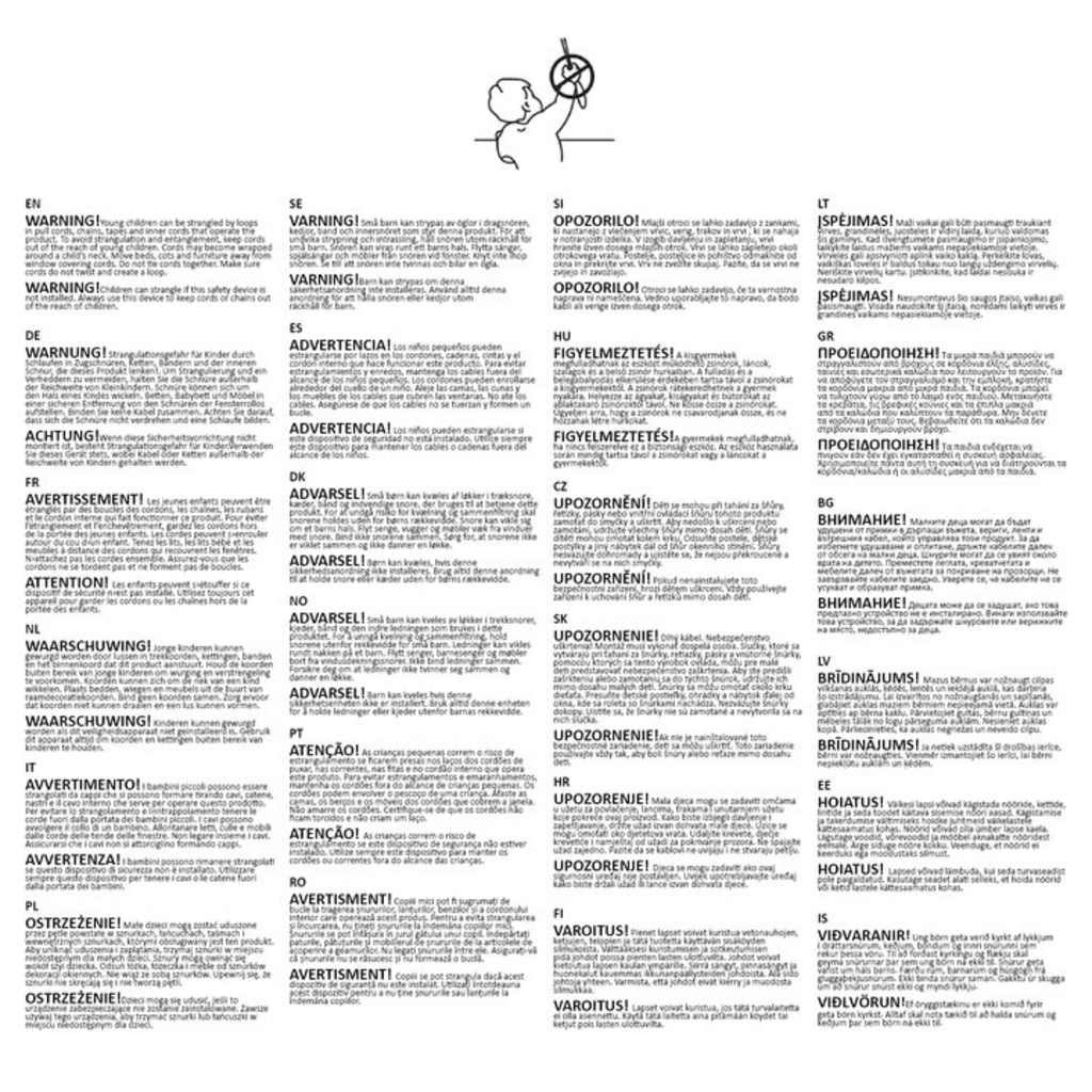 Tenda a Rullo Zebra Nero Larghezza Tessuto 60,9 cm Poliestere vidaXL - 9