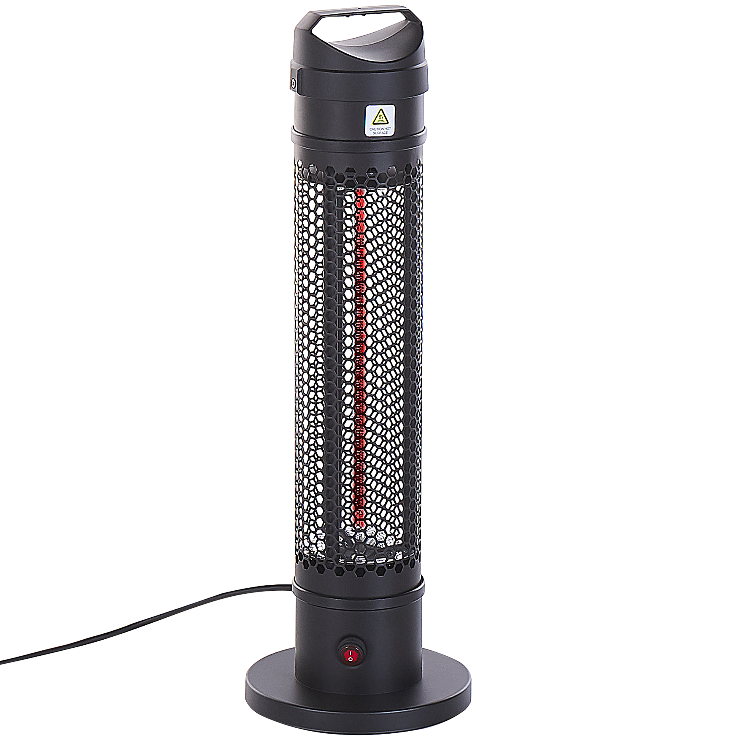 Încălzitor infraroșu de terasă cu picior KRAKATOA 1000 W Negru