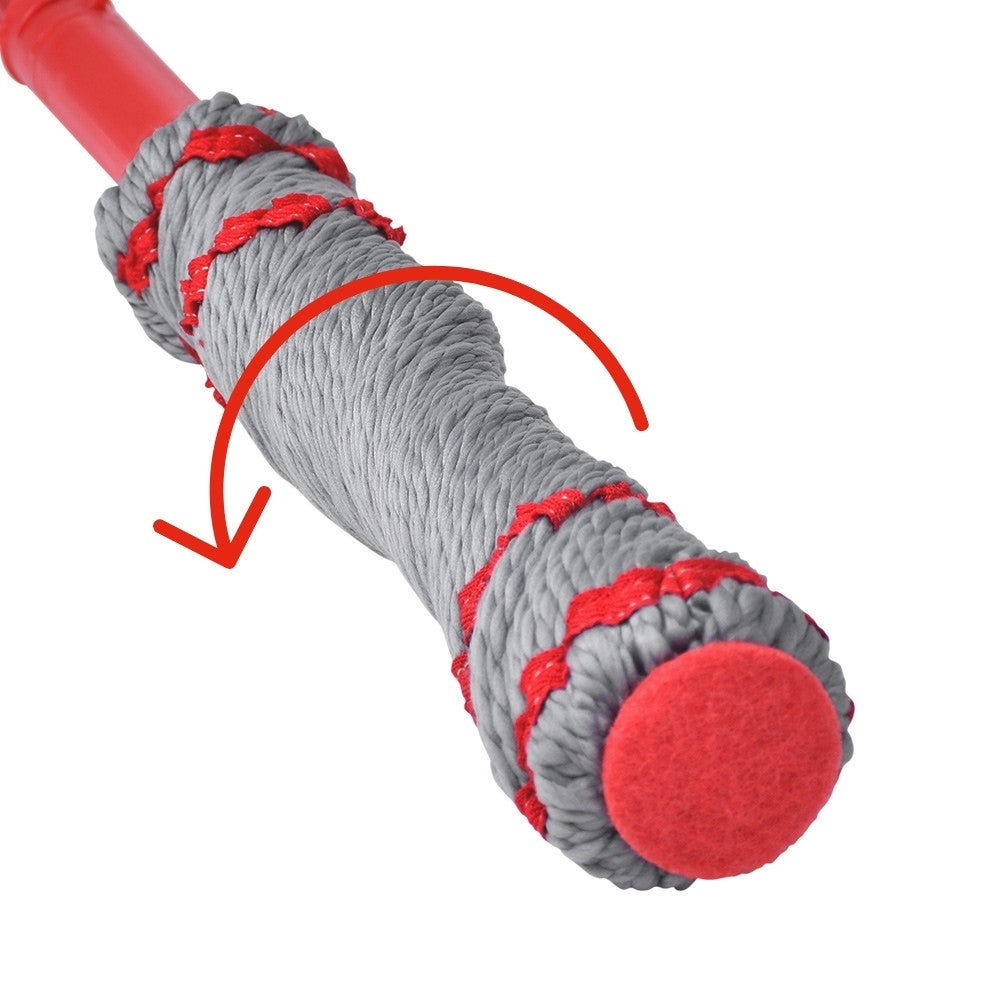 Liseré Vert | Balai serpillère Magic Twist Mop® lave sols ultra-absorbant, compact, essorage intégré, manche télescopique | | Balai (1 lingette inclu - 5