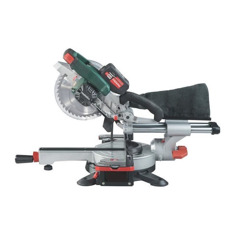 Scie à onglet metabo - kgs 18 ltx 216 pick+mix (sans batterie ni chargeur) - 619001850 - 2