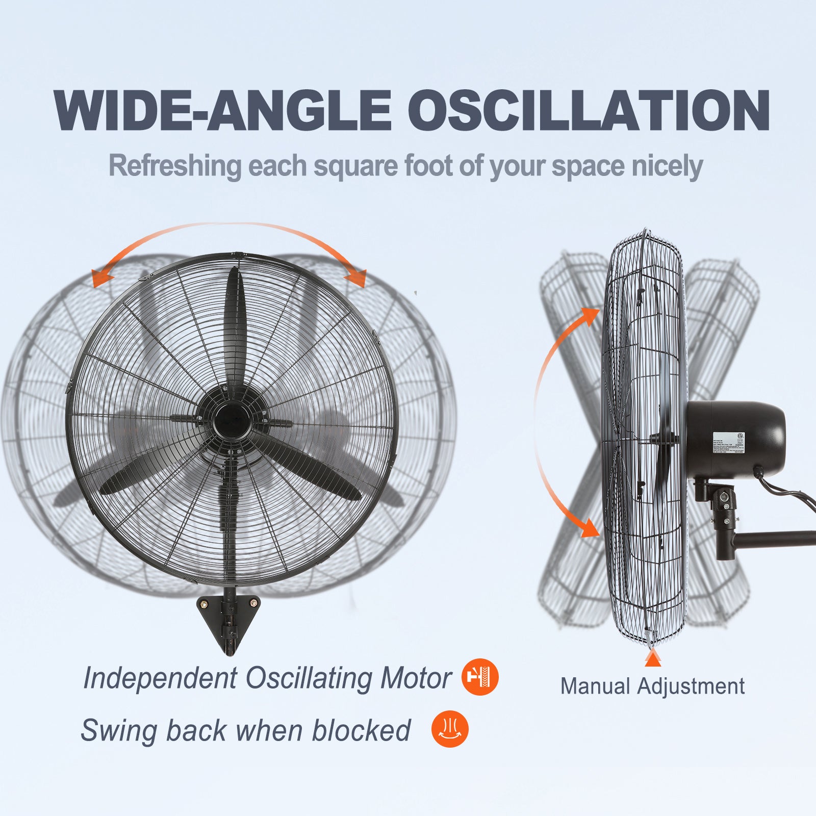Ventilateur industriel étanche 29,5