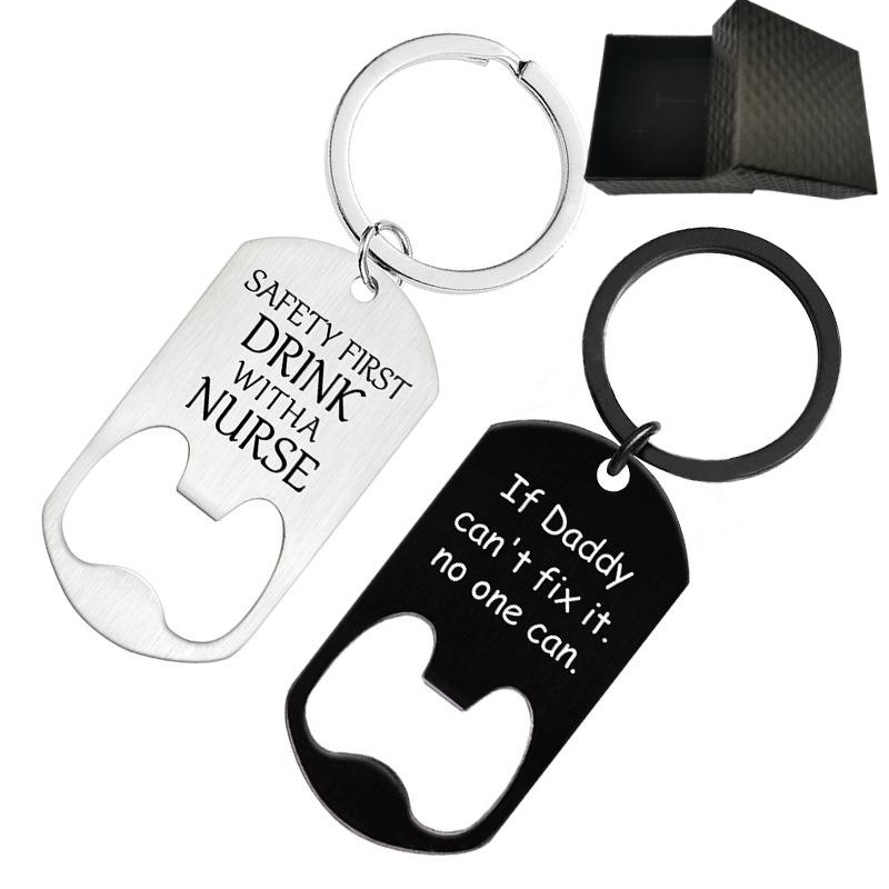 Portachiavi Apribottiglie Con Ancora Personalizzato, Saluti Al - Foto 10