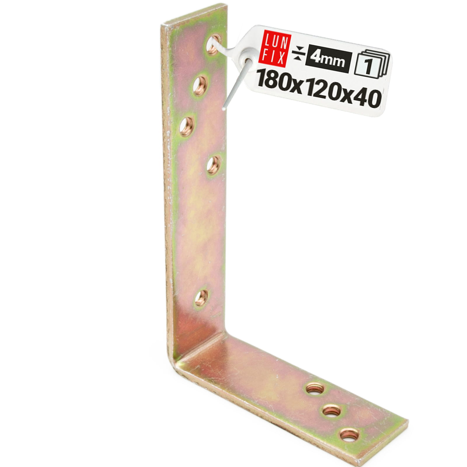 Kątownik ciesielski do belki 180x120x40x4 1szt.