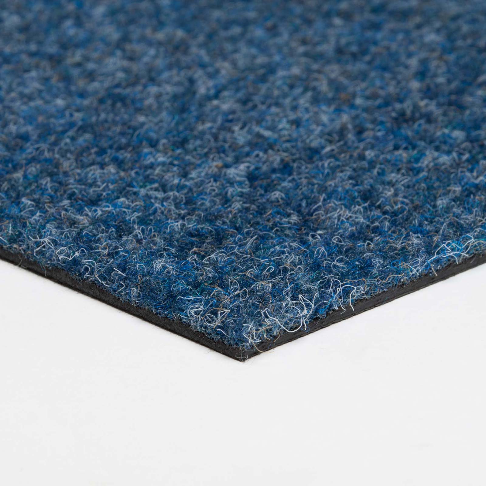 Dalles de moquette professionnelles bleues, Moquette en dalles plombantes pour bureau, Dalle de moquette aiguilletée modulaire sans colle - 2