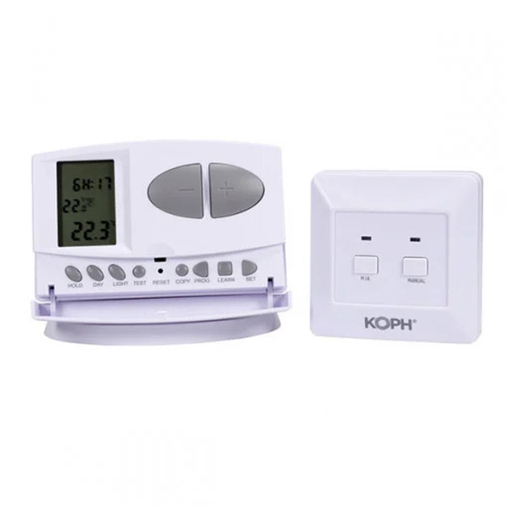 Termostat de ambient KOPH CT7W, programabil, fara fir, pentru centrale termice